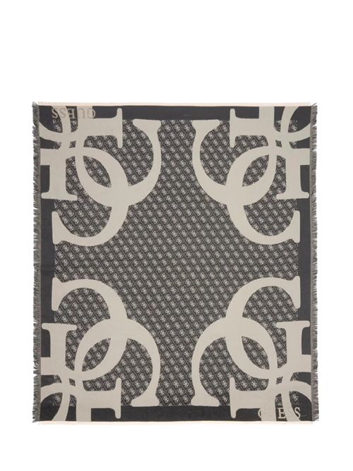 jacquard kefiah 135x135 Guess | AW5418 POL03NERO